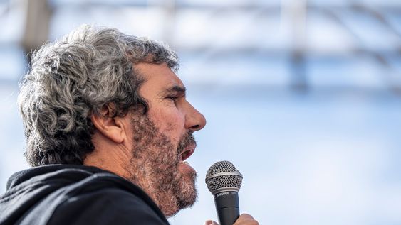 Javier Díaz, secretario general del Sunca y vicepresidente del PIT-CNT Javier Díaz, secretario general del Sunca y vicepresidente del PIT-CNT