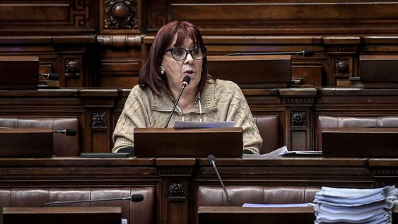 Nancy Nuñez durante la sesión en la cámara de Diputados en el Palacio Legislativo. Foto: Javier Calvelo / adhocFOTOS Nancy Nuñez durante la sesión en la cámara de Diputados en el Palacio Legislativo. Foto: Javier Calvelo / adhocFOTOS
