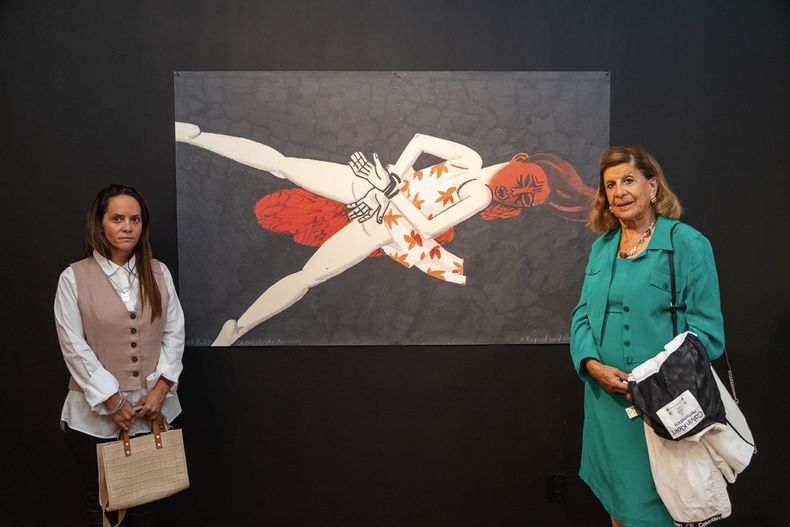 Ifat taube y Viviane Manhard