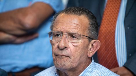 Pablo Caram, en la sede del movimiento Uruguay para Adelante, en apoyo a la precandidatura de Álvaro Delgado, de cara a las internas de 2024