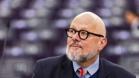 Vicepresidente del Parlamento Europeo, Marc Angel. Foto: Philipp von Ditfurth, AFP