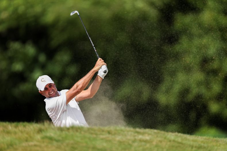 Richard Bland durante el último US Senior Open