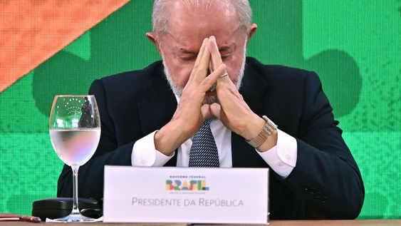 El presidente de Brasil, Luiz Inácio Lula da Silva, durante la V reunión plenaria del Consejo para el Desarrollo Económico y Social Sostenible en el Palacio del Itamaraty, en Brasilia El presidente de Brasil, Luiz Inácio Lula da Silva, durante la V reunión plenaria del Consejo para el Desarrollo Económico y Social Sostenible en el Palacio del Itamaraty, en Brasilia