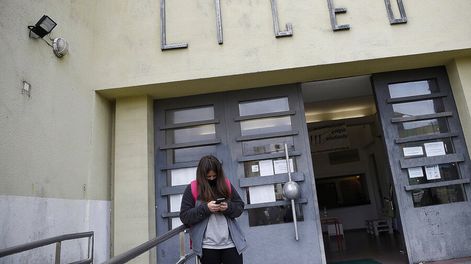 Liceo departamental n.° 1, Florencia Collazo, Maldonado. Foto: Nicolás Celaya / adhocFOTOS