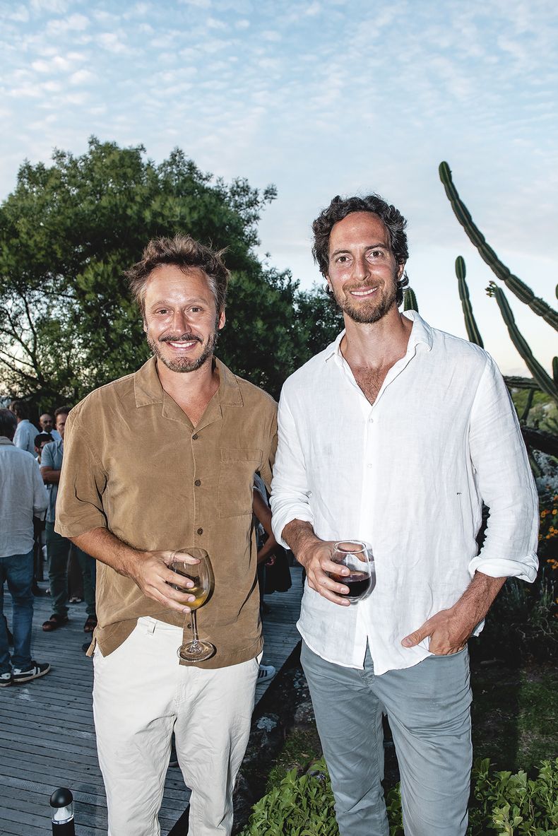 Benjamín Vicuña y Roger Zaldivar