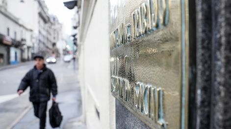 Sede del Ministerio de Trabajo, en la Ciudad Vieja.