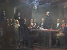 Asamblea de la Florida, cuadro de Eduardo Amézaga. Asamblea de la Florida, cuadro de Eduardo Amézaga.