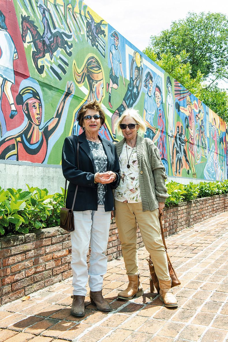 Ana María Ganchou y Silvia Gotta