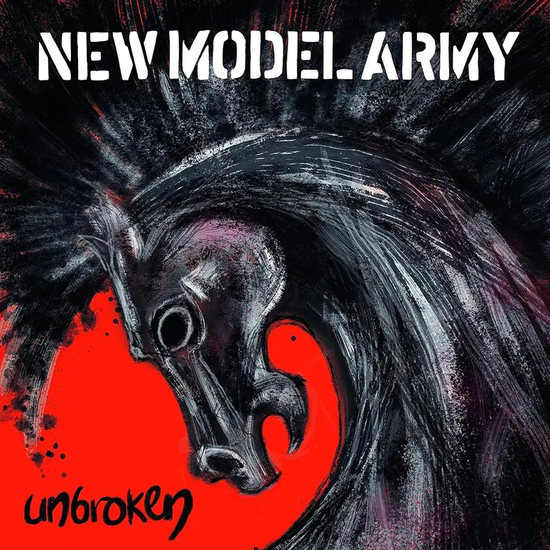Portada de Unbroken, nuevo disco de New Model Army