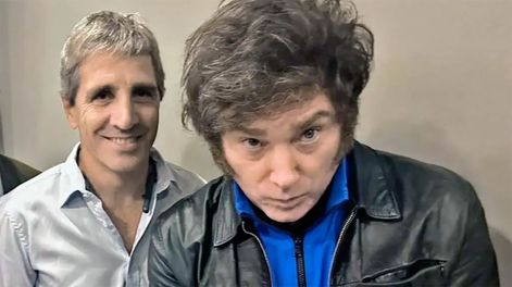 El presidente de Argentina, Javier Milei, y el ministro de Economía, Luis Caputo