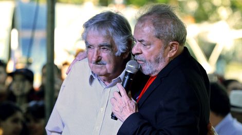 imagen de Lula quiere a Mujica como su presidente socio en Uruguay