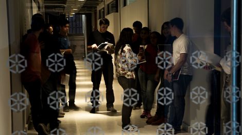 Estudiantes en una de las instalaciones de la Utec. Foto: Pablo La Rosa / adhocFOTOS