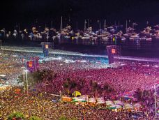 Con este show Madonna superó la marca de los Rolling Stone, que reunieron a 1,5 millones de personas también en Copacabana en 2006. Foto: Daniel Ramalho, AFP Con este show Madonna superó la marca de los Rolling Stone, que reunieron a 1,5 millones de personas también en Copacabana en 2006. Foto: Daniel Ramalho, AFP