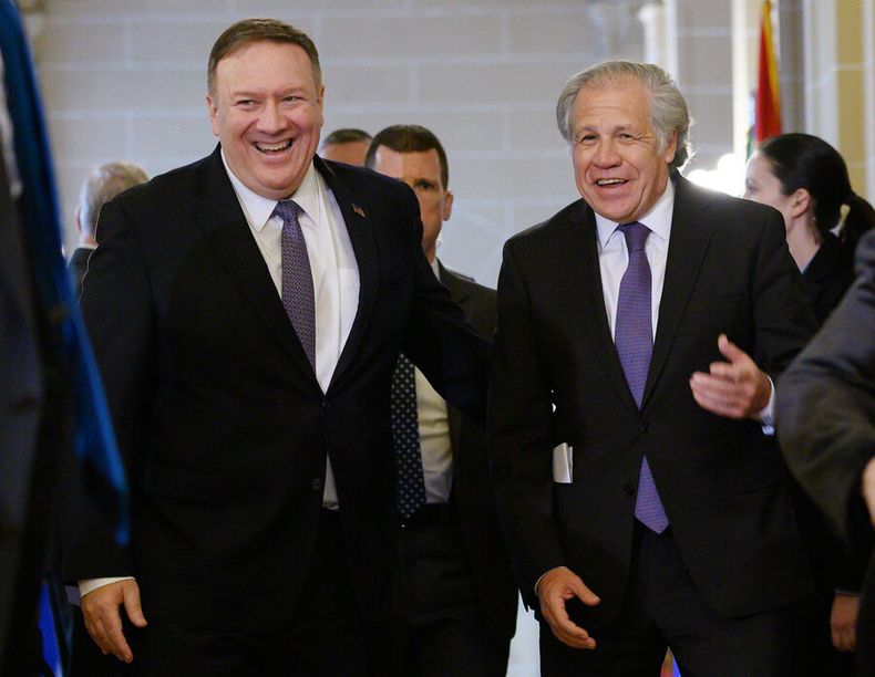 imagen de Lejos del consenso que provocó su designación en la OEA, Almagro necesita del despliegue diplomático de EE.UU. para la reelección