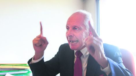 imagen de Gustavo Salle, el penalista que acusa al fiscal general de crear “una  maquinaria de impunidad” y al presidente Vázquez de agente de la CIA