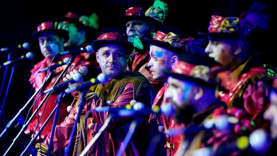 Murga La Trasnochada en el tablado del Velódromo de Montevideo Murga La Trasnochada en el tablado del Velódromo de Montevideo