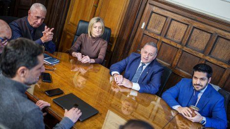 Reunión en el marco del diálogo del Plan Nacional de Seguridad Pública entre el ministro del Interior y los líderes de los partidos políticos con representación parlamentaria