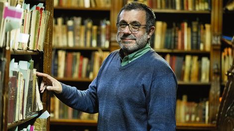 Decano Pablo Martinis en la Facultad de Humanidades. Foto: Javier Calvelo, adhocFOTOS