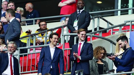 Accionistas del Sunderland, Juan Sartori y Kyril Louis-Dreyfus. Foto: web del Sunderland