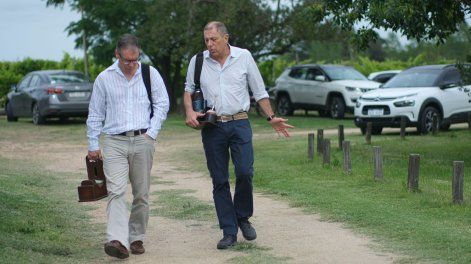 Martín Vallcorba y Gabriel Oddone
