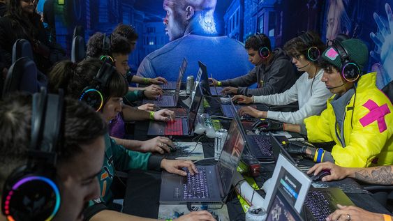 Un evento gamer en Kibón, en 2022. Un evento gamer en Kibón, en 2022.