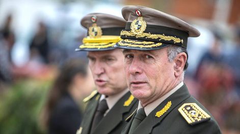 Mario Stevenazzi durante un acto del Ejército en el mes de noviembre. Foto: Mauricio Zina / adhocFOTOS