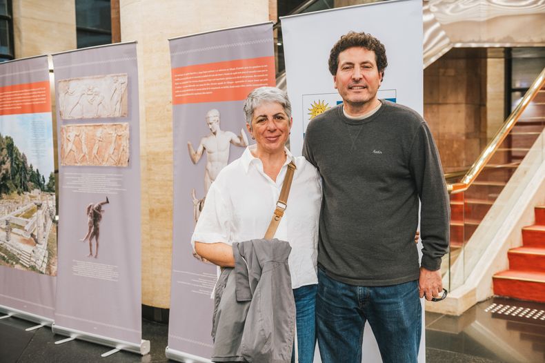 Charlene Tavares y Pablo Sapone.