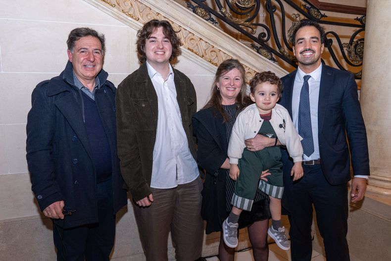 Gustavo y Diego Boquete, Gabriela López, Facundo y Marcelo Frioni.&nbsp;