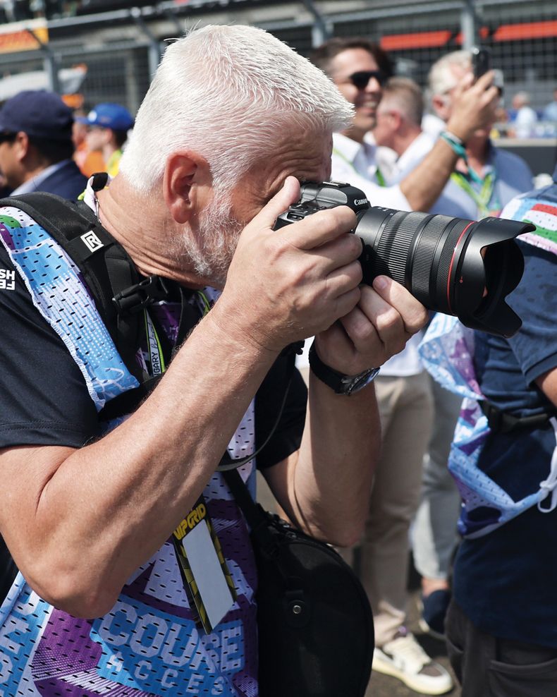 El presidente de República Checa, Petr Pavel, asistió como fotógrafo de prensa al Gran Premio de Hungría, la undécima fecha del campeonato de Fórmula 1.