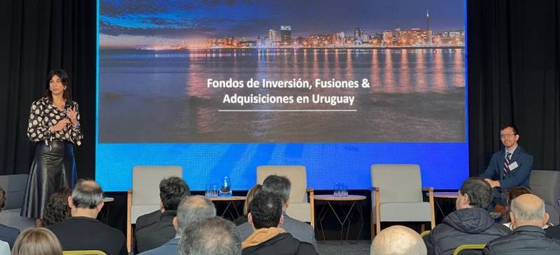 Durante la presentación del informe Fondos de Inversión, Fusiones y Adquisiciones en Uruguay&nbsp;