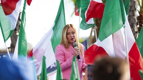 imagen de Giorgia Meloni, la incógnita que llegó al poder en Italia con el 44% de los votos