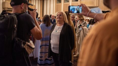 La senadora blanca Graciela Bianchi arremetió contra periodistas “operadores” en contra del gobierno&nbsp; &nbsp;