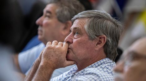 Guillermo Besozzi durante la 42ª Sesión Plenaria del Congreso de Intendentes en la Intendencia de Montevideo