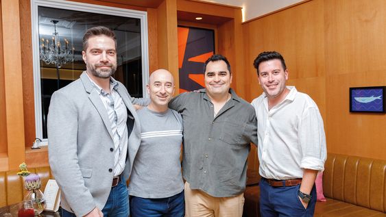 Ignacio Goyetche, Rodolfo Dagum, Gabriel Acuña y Juan Álvarez Ignacio Goyetche, Rodolfo Dagum, Gabriel Acuña y Juan Álvarez