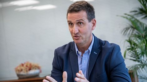 El presidente de la Asociación Nacional de AFAP, Ignacio Azpiroz 