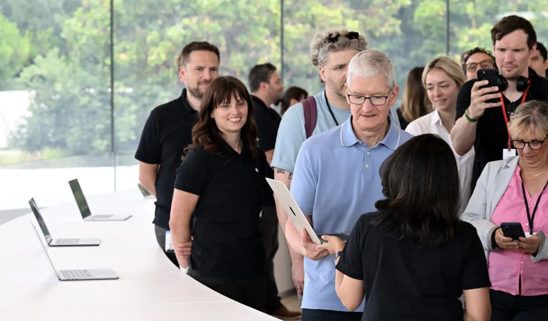 Tim Cook en la Conferencia Mundial de Desarrolladores anual