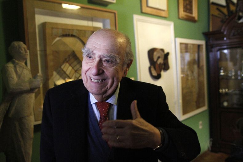Julio María Sanguinetti. Foto: Nicolás Der Agopián