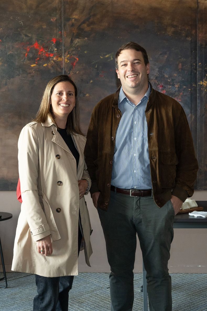 Victoria Moreira y Martín Carranza.