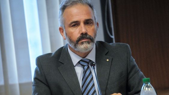 Alfonso Lereté en el Palacio Legislativo. Alfonso Lereté en el Palacio Legislativo.