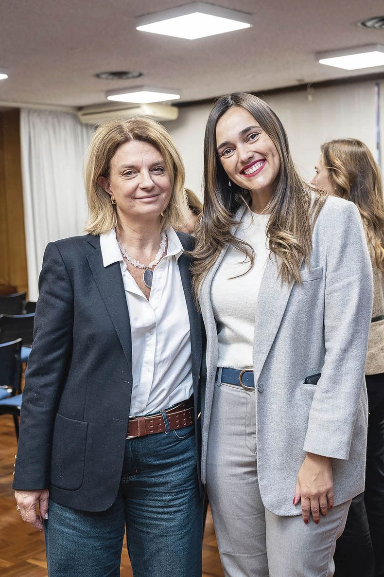 Mónica Otormin y Lucía Jubin