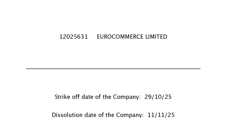 Caso Cardama: regulador británico disolvió a EuroCommerce, la garante del astillero