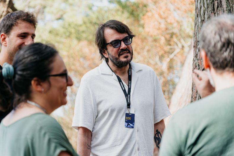 El productor brasileño Rodrigo Teixeira en la edición 2026 del José Ignacio International Film Festival.