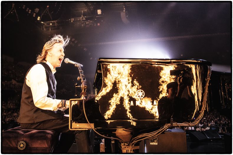 Paul McCartney, en 2023, en Adelaida, Australia&nbsp;