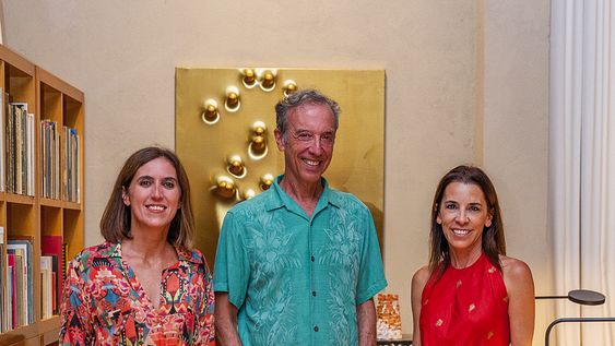 Directora del Museo Moderno Victoria Noorthoorn, presidente de Grupo Supervielle Patricio Supervielle y presidenta de Amigos del Moderno Inés Etchebarne