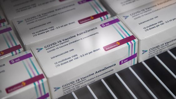 Vacunas Oxford-AstraZeneca. Foto: AFP. Vacunas Oxford-AstraZeneca. Foto: AFP.