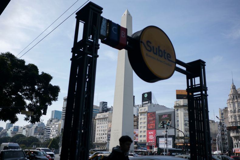 Obelisco de Buenos Aires.
