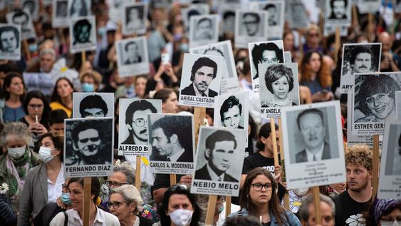 Marcha por los desaparecidos.
