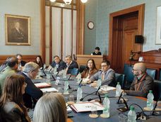 Integrantes de la Federación Rural fueron recibidos por la Comisión de Ganadería del Senado el jueves 15 de octubre.