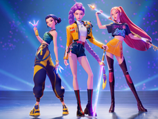 Las guerreras K-pop. Las guerreras K-pop.