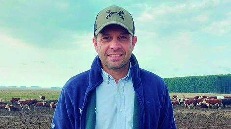 El vicepresidente de la Mesa de Alimentación a Corral, Juan Domenech.